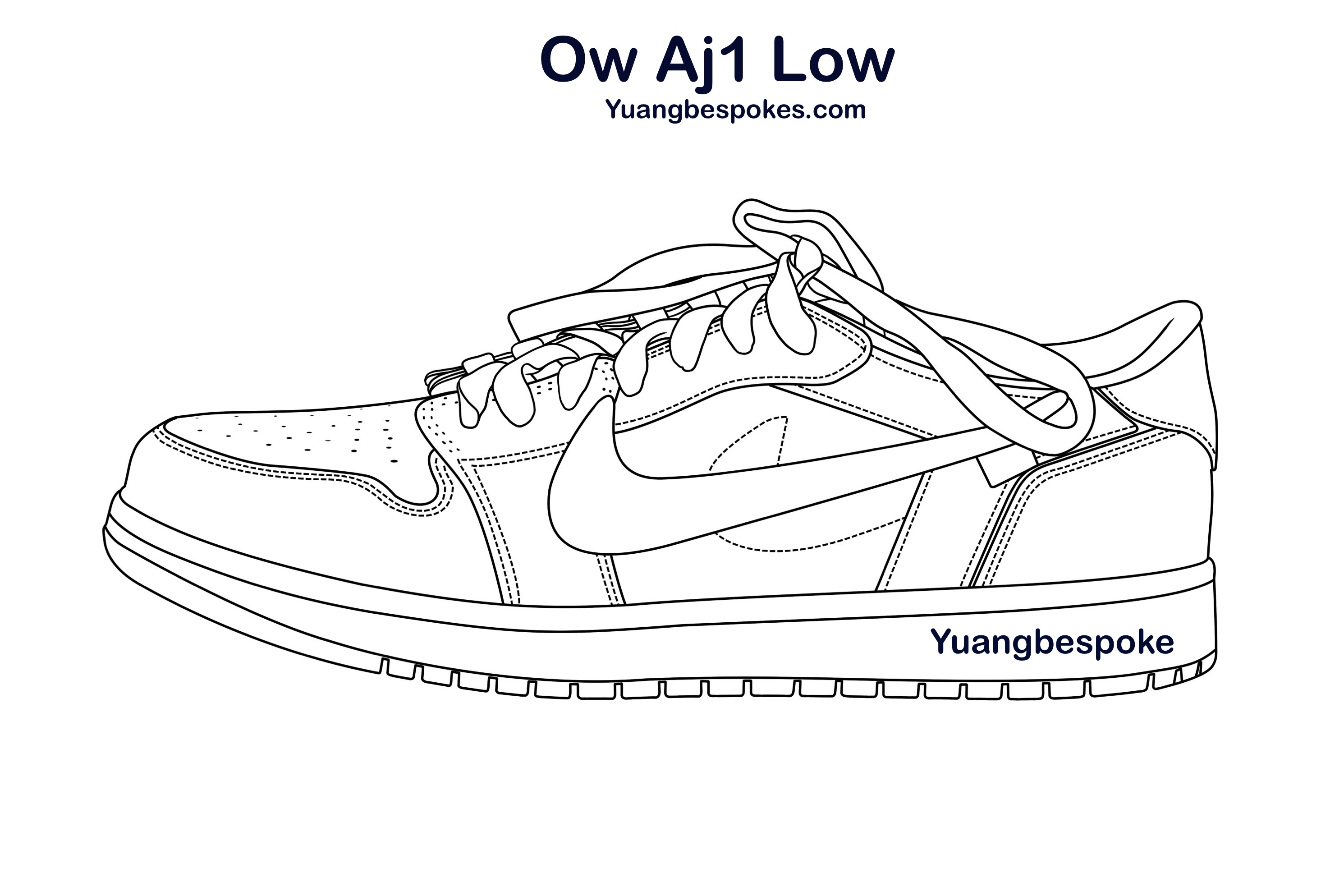 Ow Air Jordan 1 Low